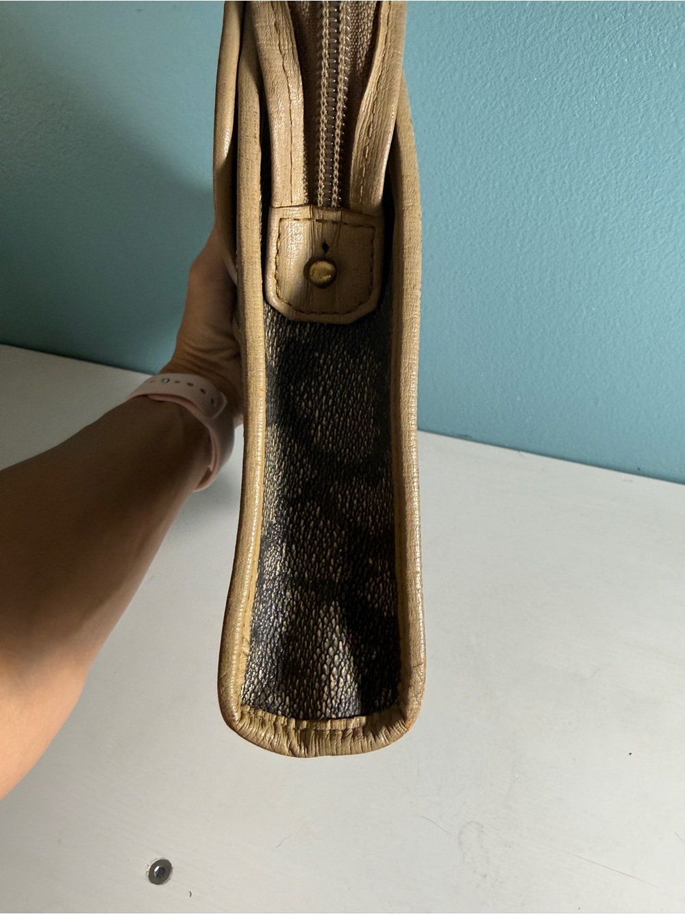 Vintage YSL Yves Saint Laurent Giraffe clutch - Picture 4 of 11